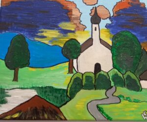 Christian Wackwitz, Acrylmalerei,