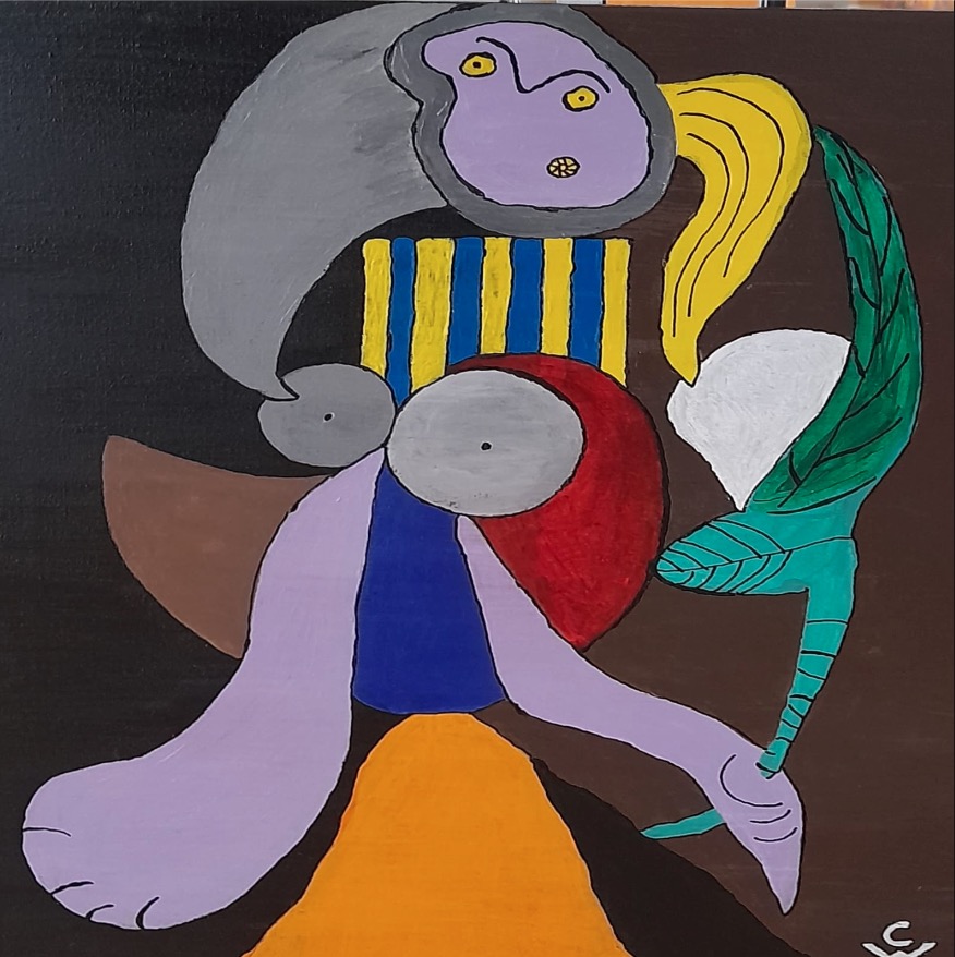 Christian Wackwitz, Acrylmalerei,