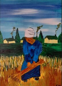 Christian Wackwitz, Acrylmalerei,