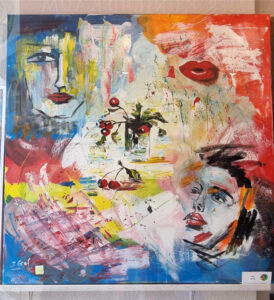 Acryl auf Leinwand, Künstlerin Ilse Graf