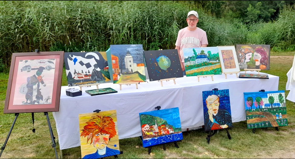 Christian Wackwitz Künstler Pirmasens, Austellung, Acrylmalerei