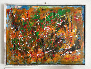 August W. Eberle Abstrakt acrylmalerei