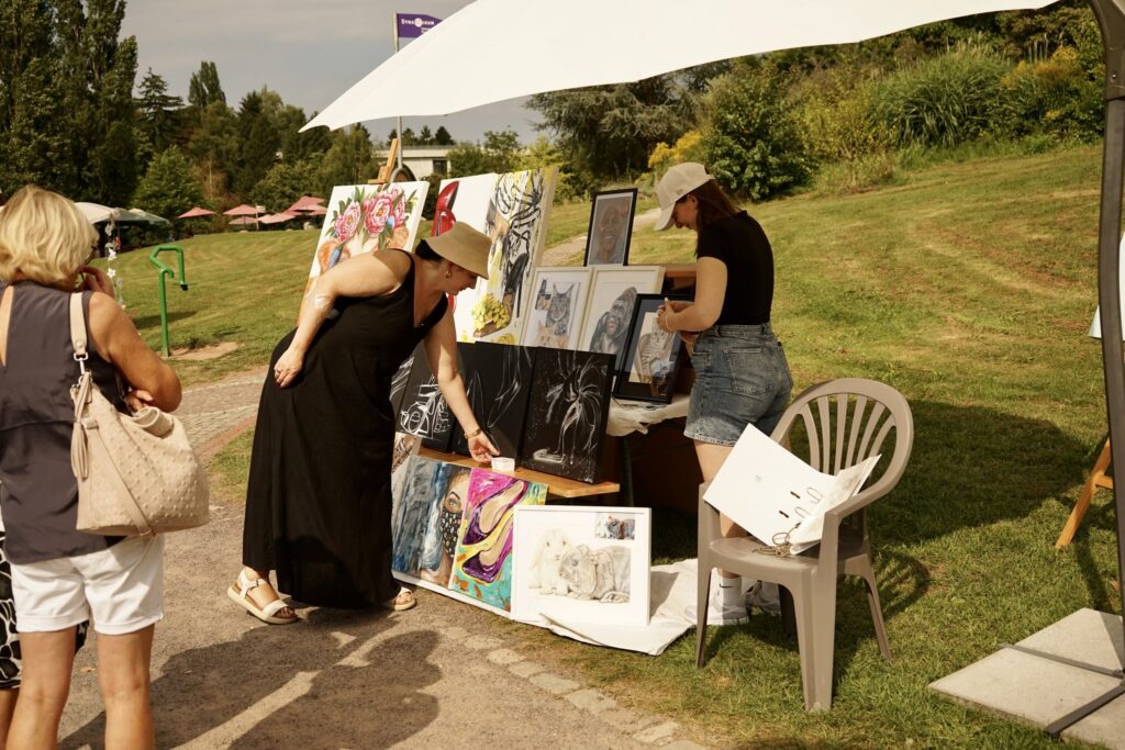 Open-Air-Kunstfest im Strecktalpark 3.ART PIRMASENS Kunschdraum 2025 Kunstausstellung