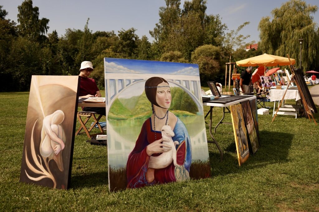 Open-Air-Kunstfest im Strecktalpark 3.ART PIRMASENS Kunschdraum 2025 Kunstausstellung