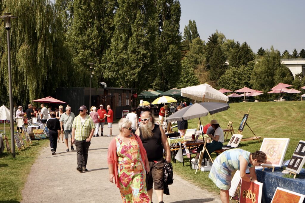Open-Air-Kunstfest im Strecktalpark 3.ART PIRMASENS Kunschdraum 2025 Kunstausstellung