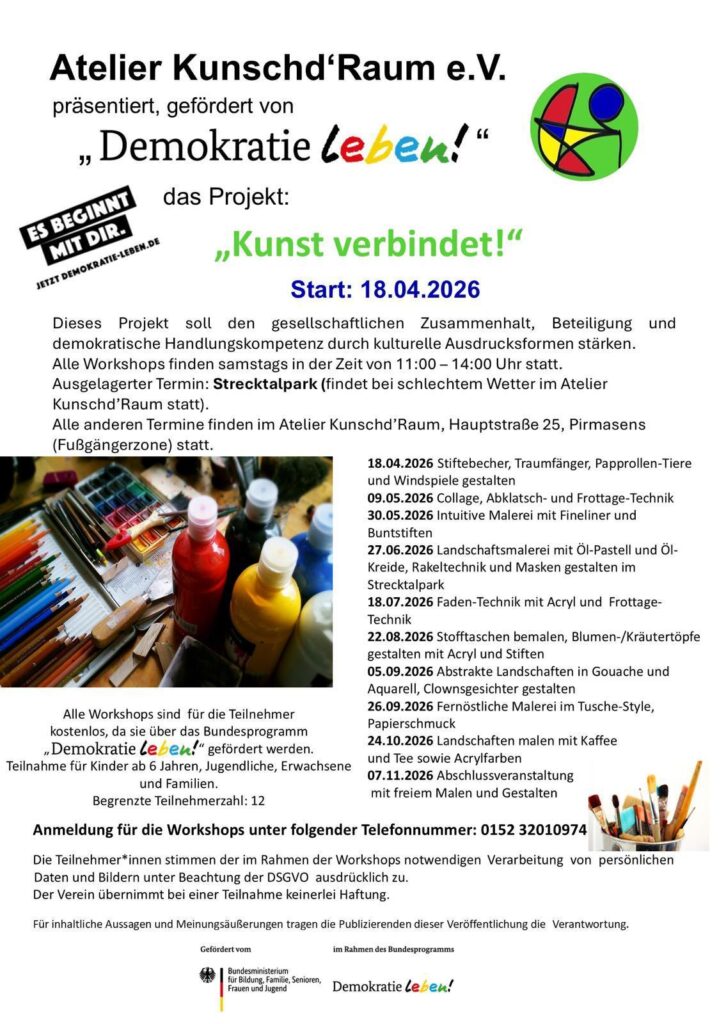 Projekt: "Demokratie leben!"  pirmasens